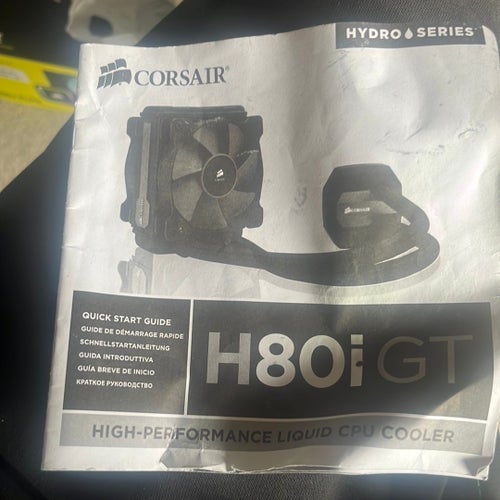 Corsair Hydro Series H80i GT CPU-kylare *LÄS BIO*