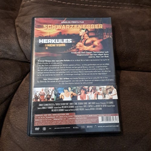 Herkules i New York (DVD) Arnold Schwarzenegger