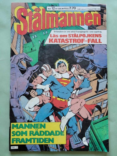 Stålmannen nr 12 från 1985