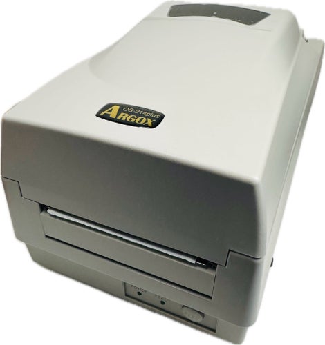 Argox OS-214plus Etikettskrivare med streckkodsläsare Barcode Label Printer