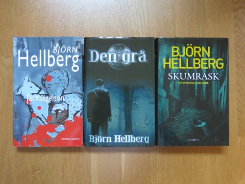 Björn Hellberg - 3 böcker .