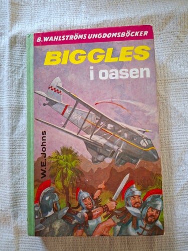 Biggles i oasen av W.E. Johns, 1973