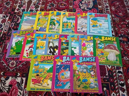 Bamse för de yngsta (17 st)