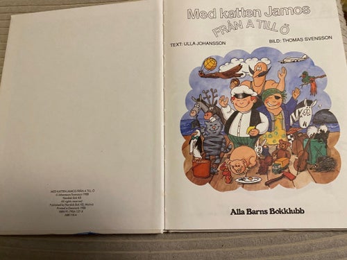 Med Katten Jamos Från A Till Ö, Ulla Johansson, 1985