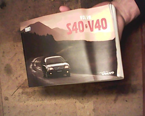 Volvo S40 V40, 1997, instruktionsbok, In Italiano