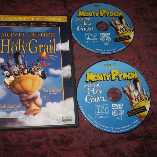 MONTY PYTHON AND THE HOLY GRAIL (JOHN CLEESE,MICHAEL PALIN) 2-DISC DVD