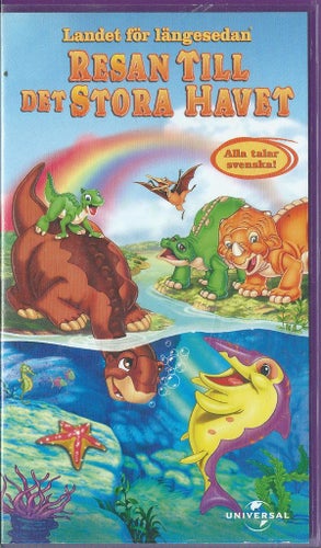 LANDET FÖR LÄNGESEDAN 9 - RESAN TILL DET STORA HAVET ( VHS !! -SVENSKT )