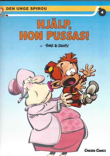 Spirou Den Unge Hjälp hon Pussas skick vf