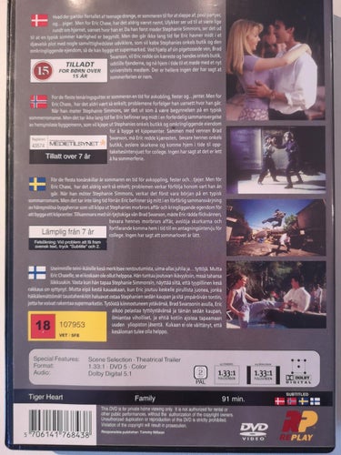 Tiger Heart (1996) Georges Chamchoum med Ted Jan Roberts, Jennifer Lyons