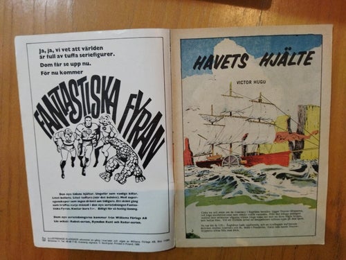 Illustrerade klassiker nr 130 Havets hjälte. Very Fine plus