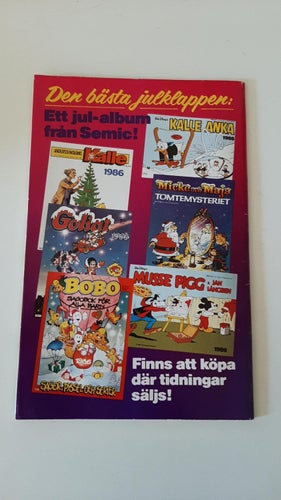 FAMILJEN FLINTA NR 6 / 1985 I FINT SKICK
