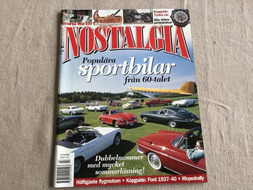 NOSTALGIA 7/8 2000 MOPED RALLY I KARLSHAMN,ARMBANDSUR,MONARK,MERCEDES 230 SL