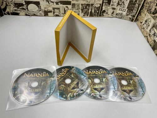 Narnia: Häxan och lejonet ljudbok 4 CD uppläsare Torsten Wahlund