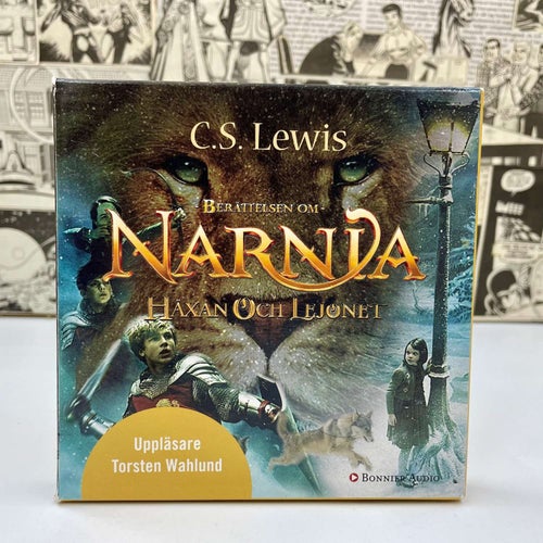 Narnia: Häxan och lejonet ljudbok 4 CD uppläsare Torsten Wahlund