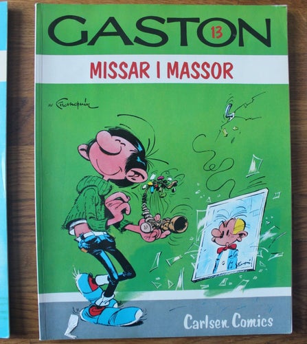 Gaston 13 Missar i massor 1985 2:a uppl