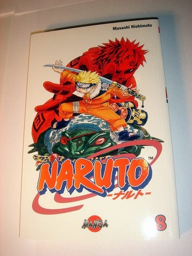 NARUTO MANGA serie svenska NY OLÄST !!! Nr 8 !!!