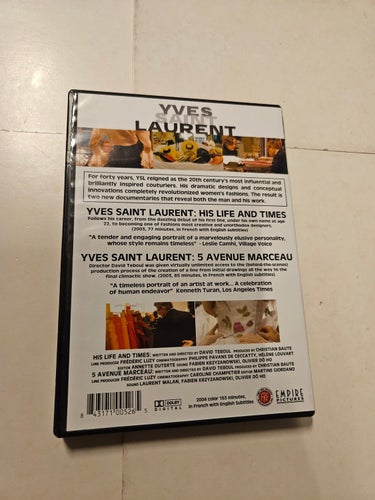 Yves Saint Laurent - His Life and Times/5 Avenue Marceau... - FINT SKICK!