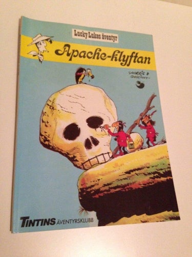 Lucky Lukes äventyr Apache-klyftan, Tintins äventyrsklubb