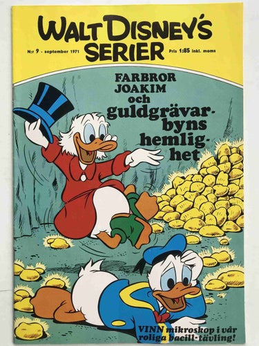 Walt Disney´s Serier - 1971:9 VF