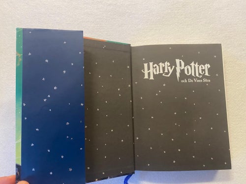 Fantasy - Inbunden - Harry Potter Och De Vises Sten - Mycket Fint Skick