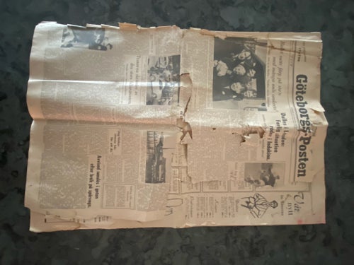 Göteborgs-Posten Tidning 12 april 1954
