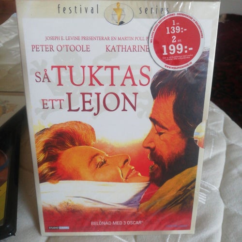 Så tuktas ett lejon dvd festival series ny inplastade
