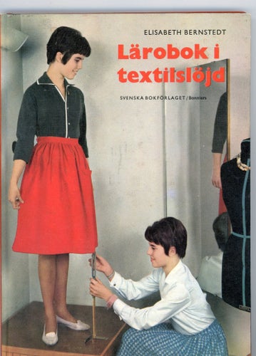 Lärobok i textilslöjd av Elisabeth Bernstedt, 1962