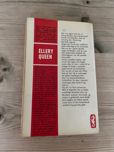 Gravens Gåde av Ellery Queen, okänt publiceringsår