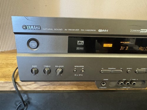 Yamaha Natural Sound AV Receiver RX-V420RDS