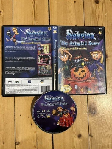 SABRINA-DVD-3-THE ANIMATED SERIES-TECKNAD-ETT MAGISKT PARTY.