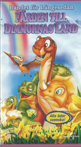 LANDET FÖR LÄNGESEDAN 4 - FÄRDEN TILL DIMMORNAS LAND ( VHS !! -SVENSKT )