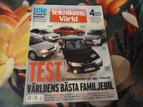 TEKNIKENS VÄRLD, NR 10-2001, TIDNING