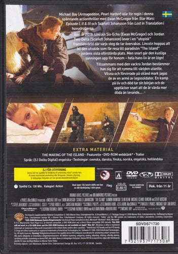 DVD / The Island / Scarlett Johansson, Ewan McGregor / Michael Bay / Nyskick