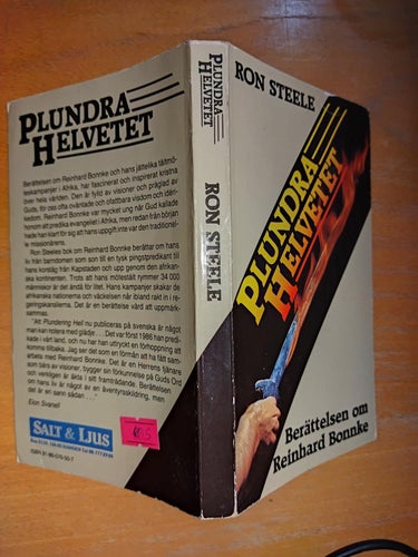 Plundra helvetet av Ron Steele. bok, pocket. Very Good plus
