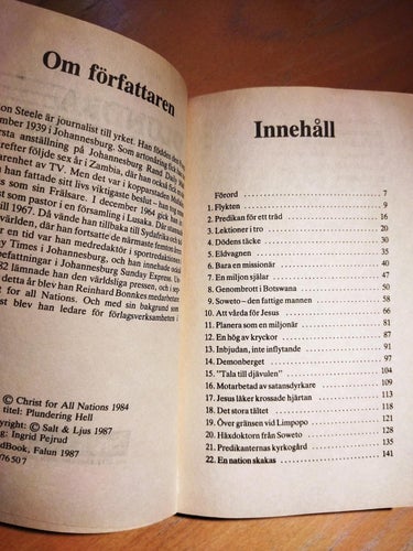 Plundra helvetet av Ron Steele. bok, pocket. Very Good plus