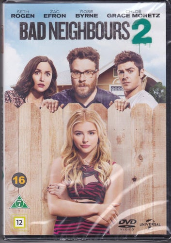 DVD / Bad Neighbours 2 / Seth Rogen, Zac Efron, Rose Byrne / Ny & Inplastad