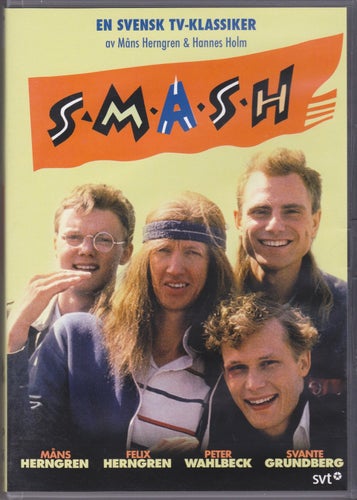 DVD / Smash / 2-disc / Hela Serien / Måns & Felix Herngren / Nyskick