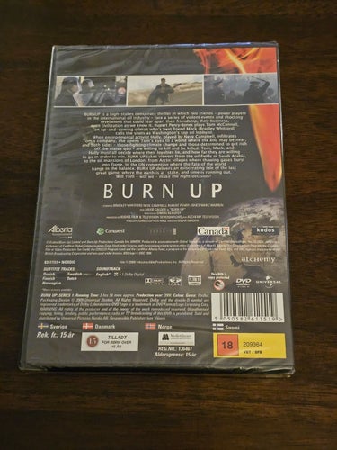Burn Up - Bradley Whitford, Neve Campbell DVD (SV text) INPLASTAD