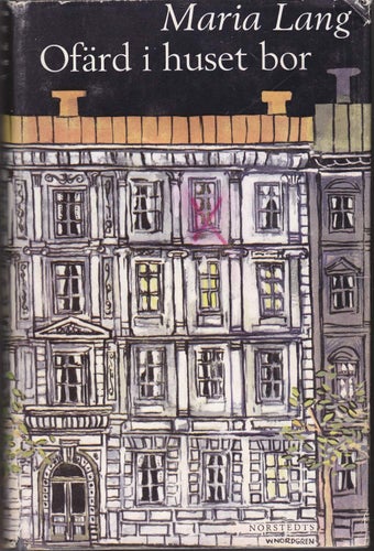 Maria Lang / Ofärd I Huset Bor (1959) / Inbunden / Bra skick