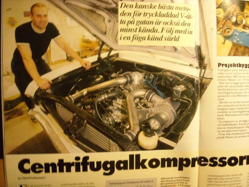 trimning Centrifugalkompressor trimalternativ till turbon