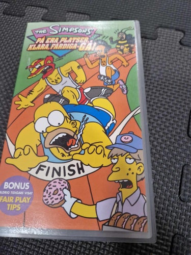 The Simpsons klara färdiga gå - VHS
