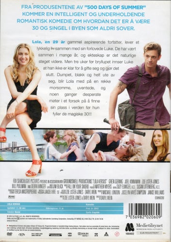 Lola Versus (DVD)