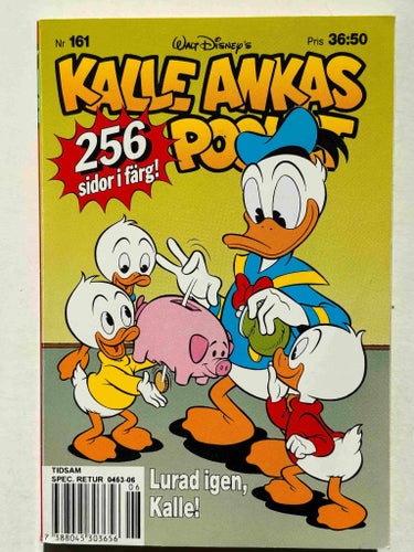 Kalle Anka Pocket -161. Oläst