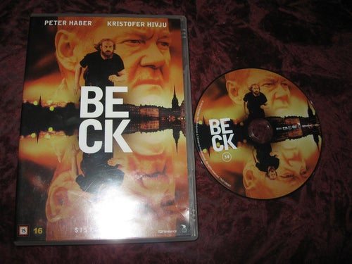 BECK - 34 SISTA DAGEN (PETER HABER,KRISTOFER HIVJU,SIMON J BERGER) DVD
