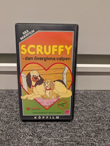 Scruffy - Den Övergivna Valpen VHS