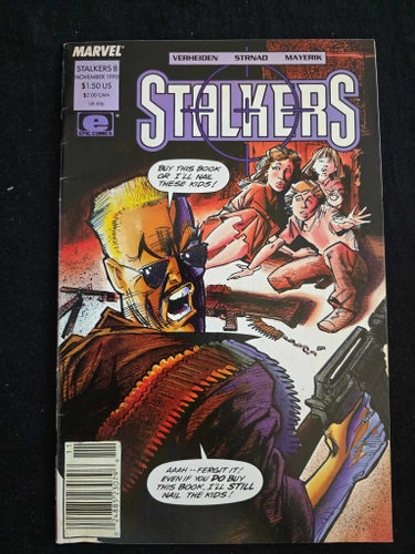 Stalkers (1990 Marvel) #8