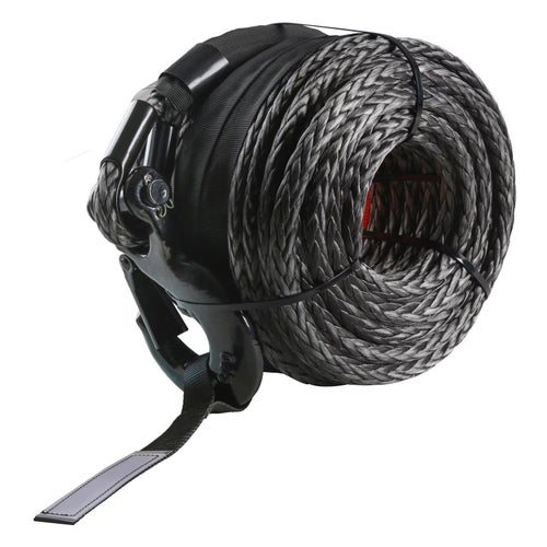 Syntetisk Vinschlina 12,7 mm med Smidd Krok för ATV Jeep & Lastbil