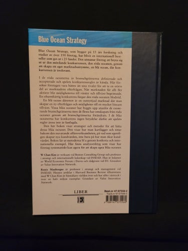 Blue Ocean Strategy av W Chan Kim och Renée Mauborgne, 2005