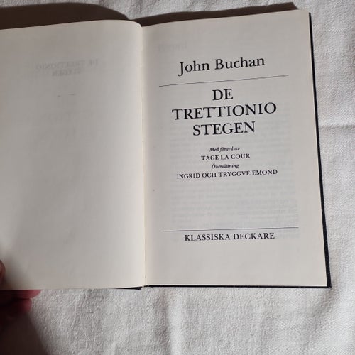 De Trettionio Stegen - John Buchan - 1977