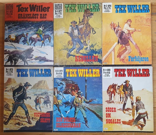 Tex Willer x 6